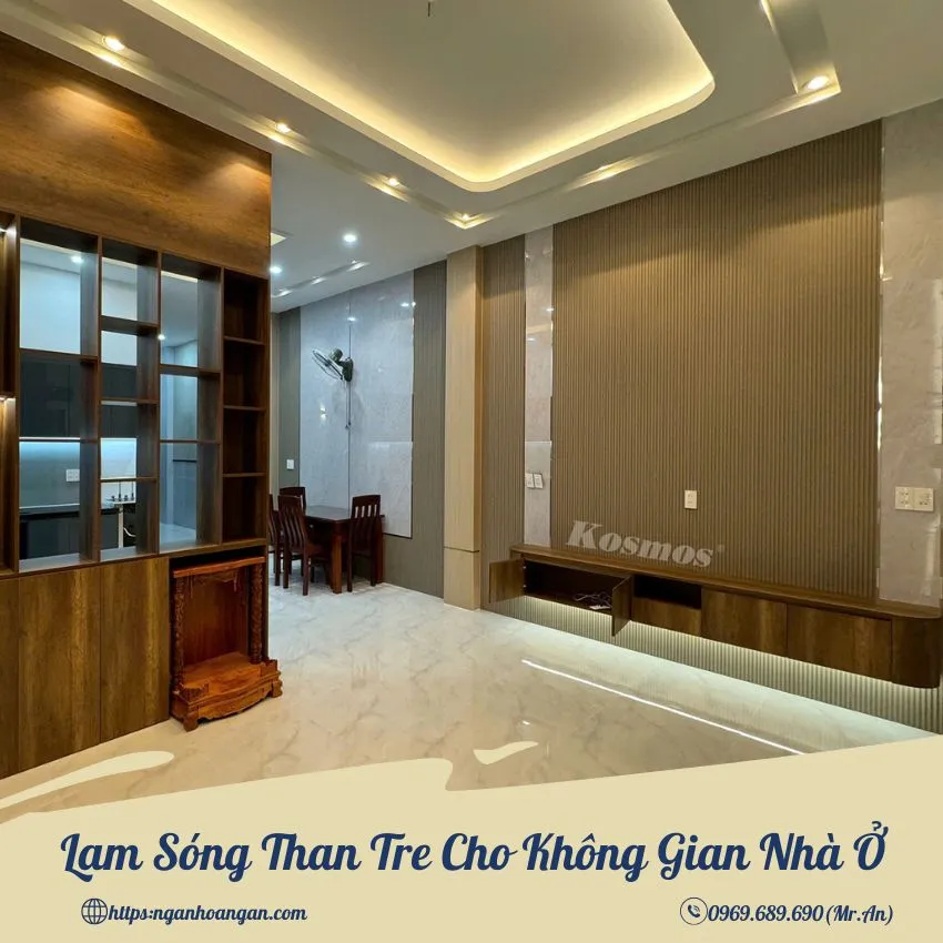 Lam Sóng Than Tre Cho Không Gian Nhà Ở