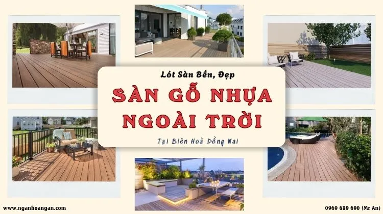 Lót Sàn Bằng Sàn Gỗ Nhựa Ngoài Trời Bền Đẹp