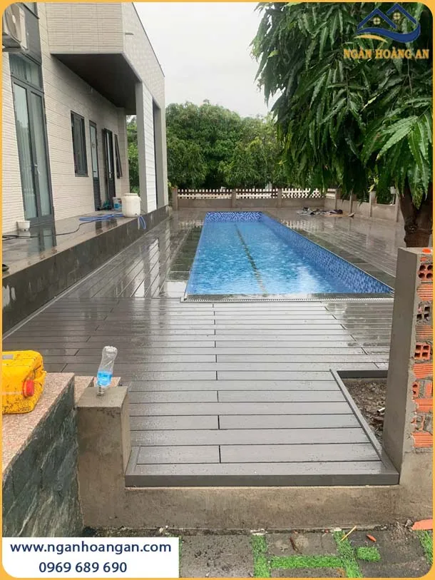 Lót Sàn Gỗ Nhựa Ngoài Trời Có Khả Năng Chống Mối Mọt, Chống Trơn Trượt