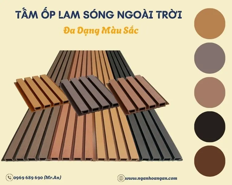 Màu Sắc Đa Dạng Của Lam Sóng Ngoài Trời