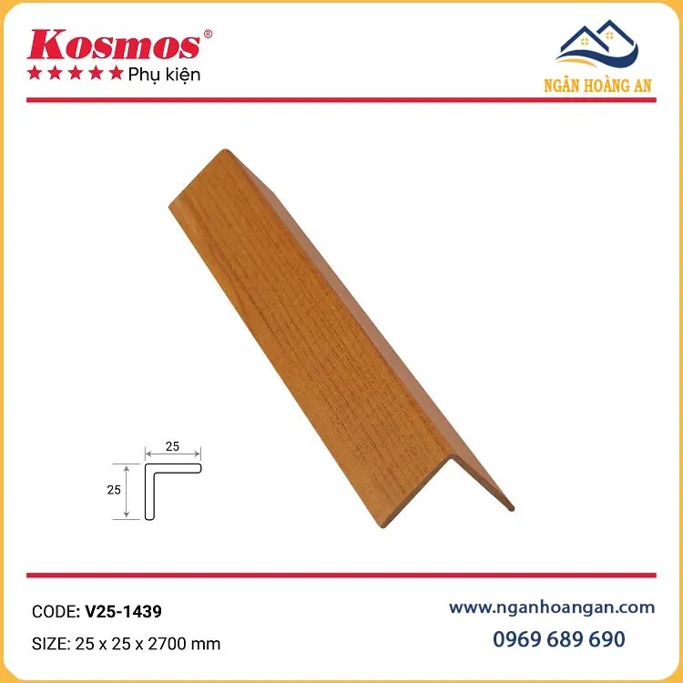 Nẹp Chữ V Sàn Gỗ Sàn Nhựa Kosmos V25-1439
