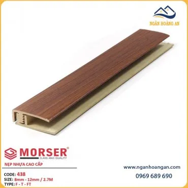 Nẹp F Kết Thúc Sàn Gỗ Sàn Nhựa Morser 438