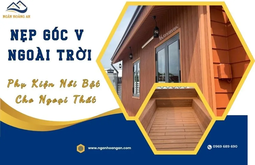 Nẹp Góc V Ngoài Trời - Phụ Kiện Cho Ngoại Thất