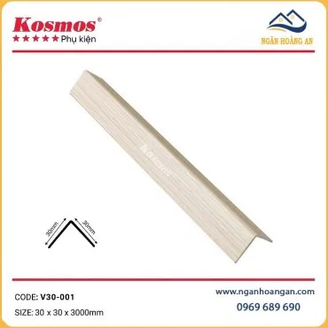 Nẹp Góc V Nhựa Giả Gỗ Kosmos V30-001