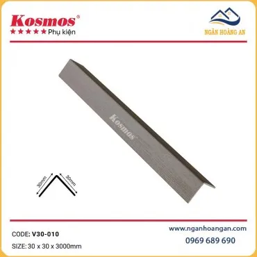 Nẹp Góc V Nhựa Màu Xám Kosmos V30-010