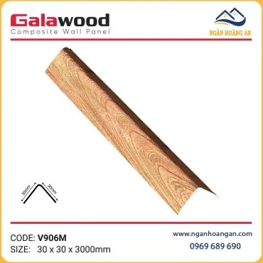 Nẹp Góc V30x30 Nhựa Giả Gỗ Galawood V906M
