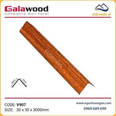Nẹp Góc V30x30 Nhựa Giả Gỗ Galawood V907