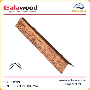 Nẹp Góc V30x30 Nhựa Giả Gỗ Galawood V919