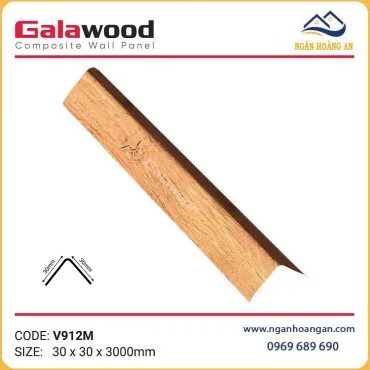 Nẹp Góc V30x30 Nhựa Giả Vân Gỗ Galawood V912M