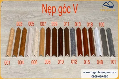 Nẹp Góc V30x33 Nhựa Giả Gỗ Kosmos