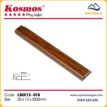 Nẹp Kết Thúc Tấm Ốp Tường Giả Gỗ Kosmos L30x13-018