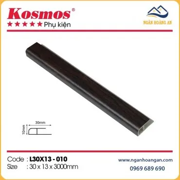 Nẹp Kết Thúc Tấm Ốp Tường Kosmos L30x13-010 Nhựa Giả Gỗ