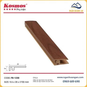 Nẹp Nhựa F Kết Thúc Sàn Gỗ Kosmos F8-1230
