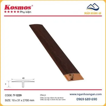 Nẹp Nhựa T Kết Nối Sàn Gỗ Sàn Nhựa Kosmos T-1229