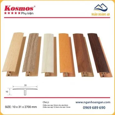 Nẹp Nhựa Chữ T Nối Sàn Gỗ Sàn Nhựa Kosmos