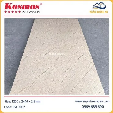 Tấm Nhựa Ốp Tường PVC Giả Đá Kosmos PVC2002