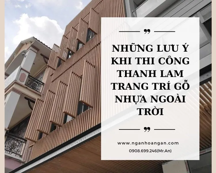 Những Lưu Ý Khi Thi Công Thanh Lam Che Nắng Gỗ Nhựa Ngoài Trời Những Lưu Ý Khi Thi Công Thanh Lam Che Nắng Gỗ Nhựa Ngoài Trời