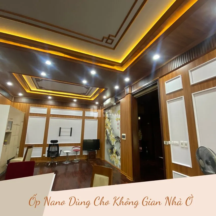 Ốp Nano Ứng Dụng Cho Nhà Ở