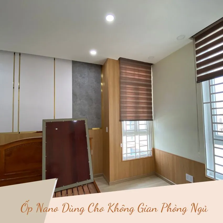Ốp Nano Ứng Dụng Cho Phòng Ngủ Ốp Nano Ứng Dụng Cho Phòng Ngủ