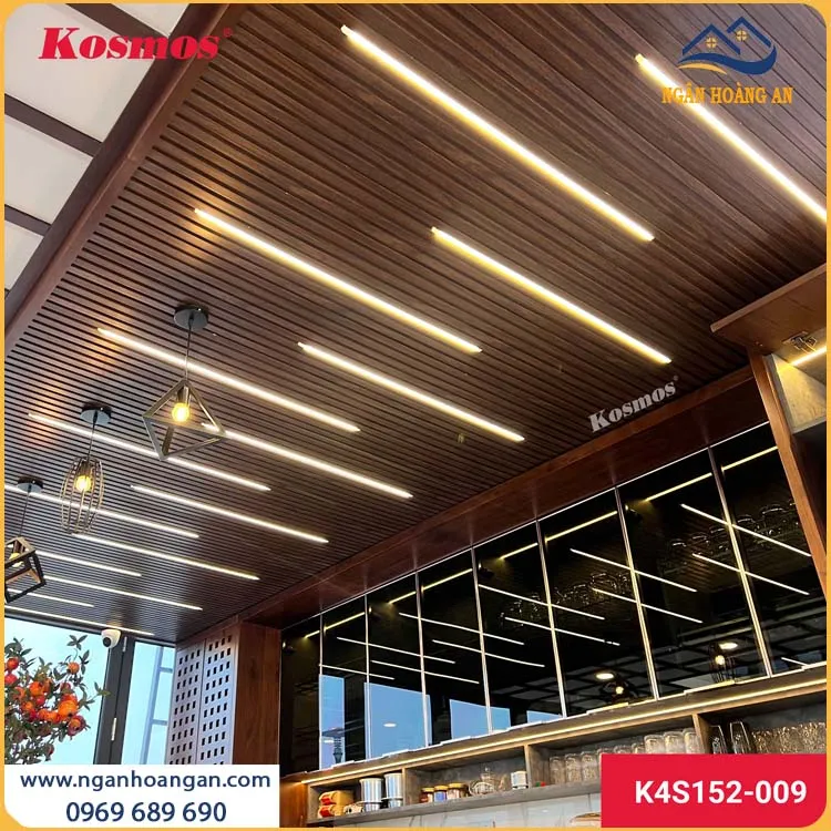 Khách Hàng Tại Dĩ An Rất Tin Dùng Ốp Trần Tấm Lam Sóng Giả Gỗ
