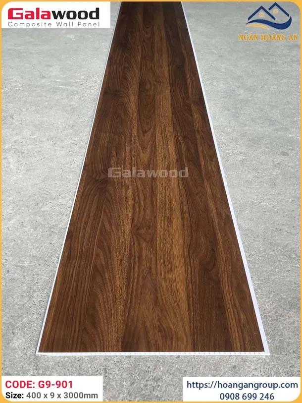 Tấm Nhựa Ốp Tường Nano Giả Vân Gỗ Galawood G9-901