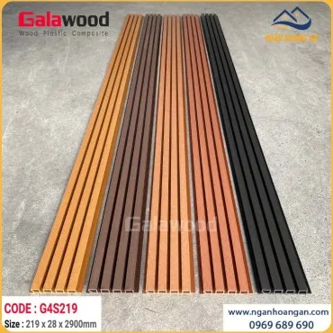 Ốp Tường Ốp Trần Lam Sóng Ngoài Trời Galawood G4S219