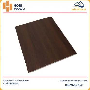 Ốp Tường Ốp Trần Nano Giả Vân Gỗ HobiWood NO-402