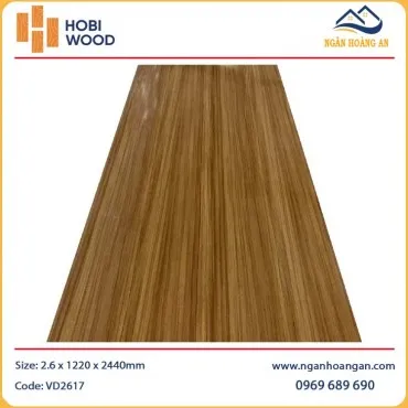 PVC Giả Đá Ốp Tường Màu Vân Gỗ HobiWood VD2617