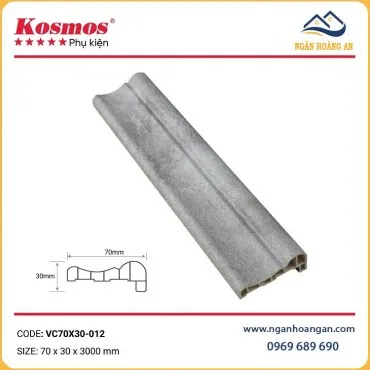 Phào Chỉ Lệch Trang Trí Kosmos VC70X30-012 Giả Bê Tông