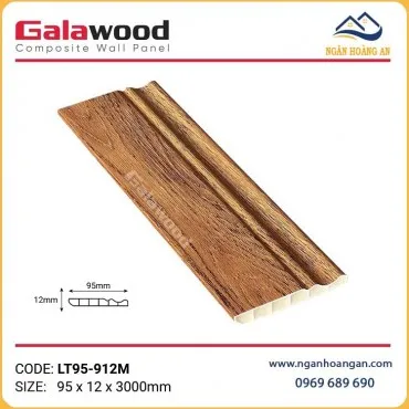 Phào Chỉ Len Chân Tường Galawood Giả Gỗ LT95-912M