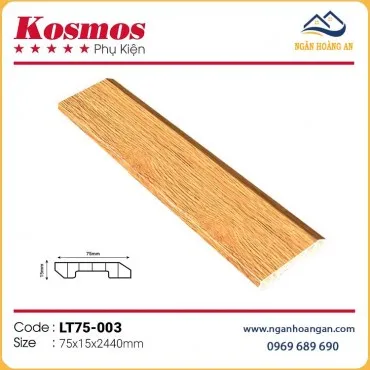 Phào Chỉ Len Chân Tường Kosmos LT50x22-003 Vân Gỗ