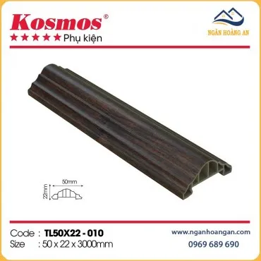 Phào Chỉ Lưng Tấm Trần Kosmos TL50x22-010 Giả Vân Gỗ