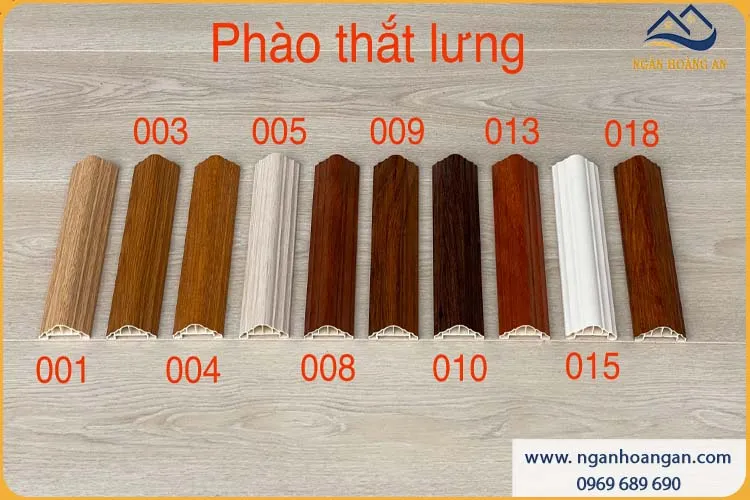 Phào Chỉ Lưng Tường Trần TL55X23 Giả Gỗ Kosmos Phào Chỉ Lưng Tường Trần TL55X23 Giả Gỗ Kosmos