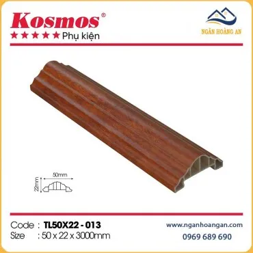 Phào Chỉ Lưng Tường Trần Kosmos TL50x22-013 Giả Gỗ