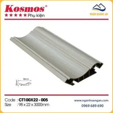 Phào Cổ Trần Nhựa Giả Gỗ Kosmos CT100x22-005