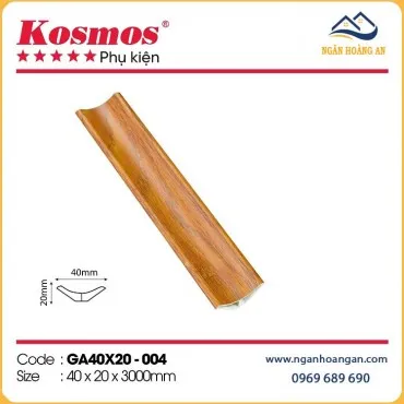 Phào Góc Âm Giả Vân Gỗ Kosmos GA40X20-004