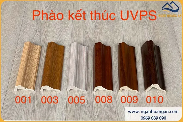 Phào Kết Thúc Trang Trí Nhựa Giả Gỗ Kosmos UVPS