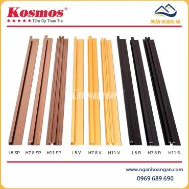 Phụ Kiện Nẹp Nhôm Tấm Ốp Than Tre Kosmos 5mm
