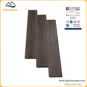 Sàn Gỗ Công Nghiệp Charmwood D57 Dày 12mm 