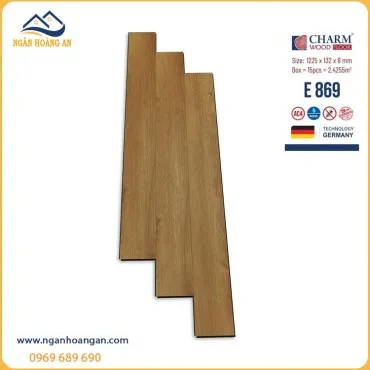 Sàn Gỗ Charmwood Việt Nam E869 Dày 8mm