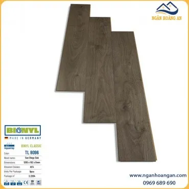 Sàn Gỗ Công Nghiệp Binyl Đức TL8096 Dày 8mm