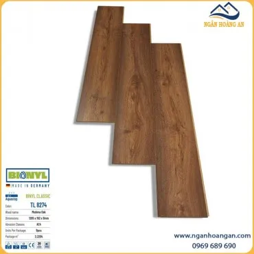 Sàn Gỗ Công Nghiệp Binyl Đức TL8274 Dày 8mm