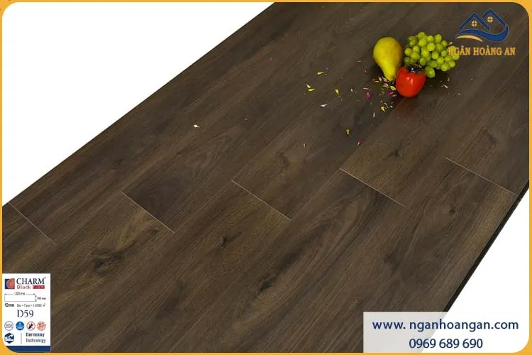 Sàn Gỗ Công Nghiệp Charmwood D59 Dày 12mm 