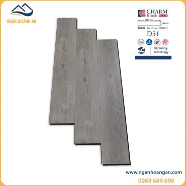 Sàn Gỗ Charmwood Việt Nam D51 Dày 12mm