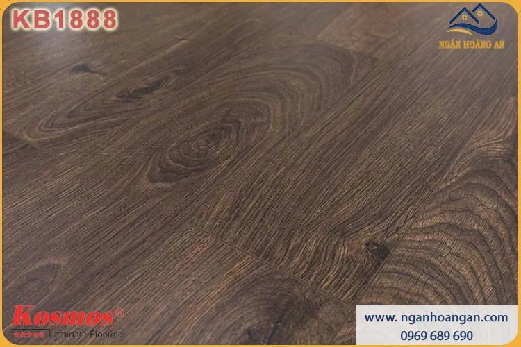 Sàn Gỗ Công Nghiệp Kosmos KB1888 Dày 12mm