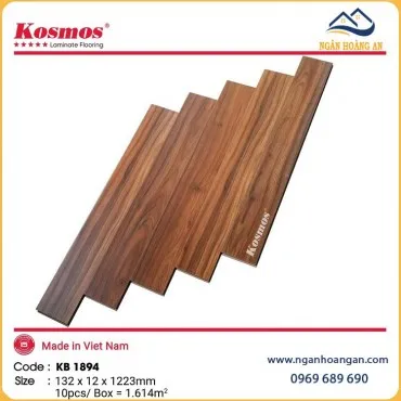 Sàn Gỗ Công Nghiệp Kosmos KB1894 12mm