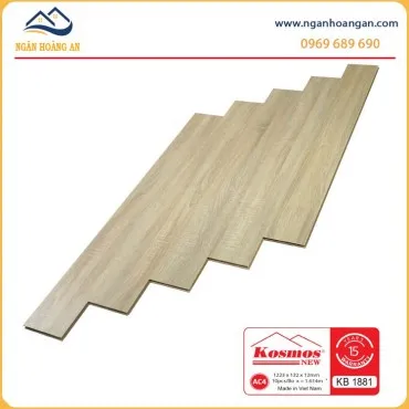 Sàn Gỗ Công Nghiệp Kosmos KB1881 Dày 12mm