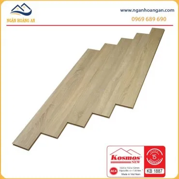 Sàn Gỗ Công Nghiệp Kosmos KB1887 Dày 12mm