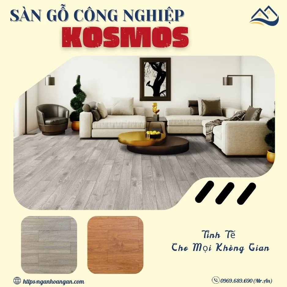 Sàn Gỗ Công Nghiệp Kosmos Việt Nam Sàn Gỗ Công Nghiệp Kosmos Việt Nam