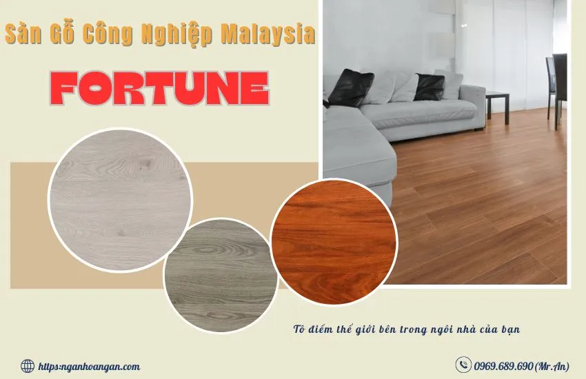 Sàn Gỗ Công Nghiệp Malaysia Fortune Nhập Khẩu Từ Malaysia